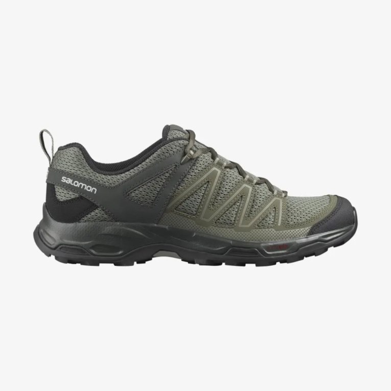 Tenis Senderismo Salomon Pathfinder Hombre Verde Oliva | MX ZRWE538